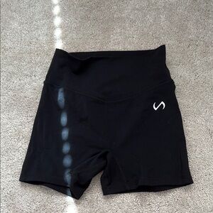 TLF Black Bike Shorts